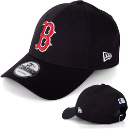 Кепка New Era MLB NBA NFL - Бейсболка з обмеженими дизайнами - Янкиз, Лейкерс, Буллз, Рейдерс, Чіфс, Доджерс, Сіхокс, Сокс, 49ерс (Бостон Ред Сокс Чорна V2)