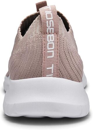 Жіночі кеди TIOSEBON slip-on, бежеві, 36 EU - легкі дихаючі кросівки для прогулянок та спорту