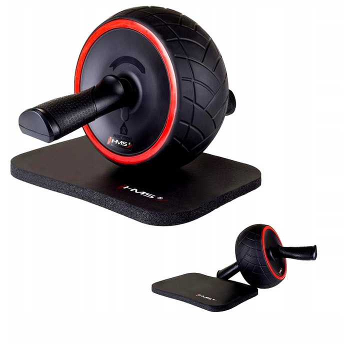 Ролик для м'язів преса AB Wheel + міні-килимок — HMS