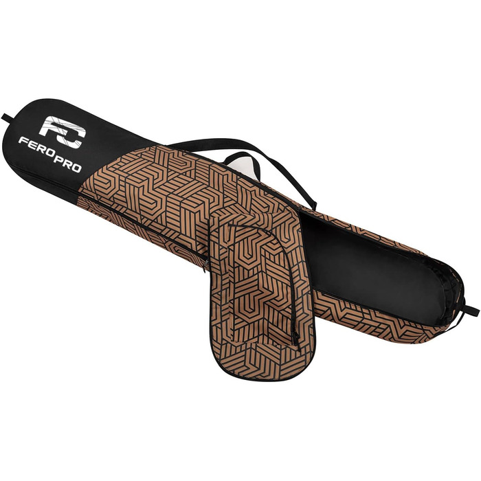 Чохол для сноуборда преміум-класу 170 см, водонепроникний, з регульованими ременями (Geomteric)