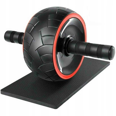 Фітнес-ролик для м'язів преса AB Wheel + міні-килимок, набір