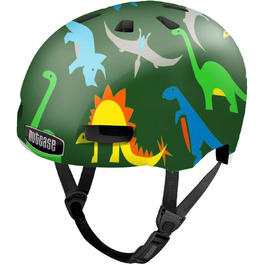Дитячий велосипедний шолом Nutcase Baby Nutty MIPS Gloss Dino Mite, XXS