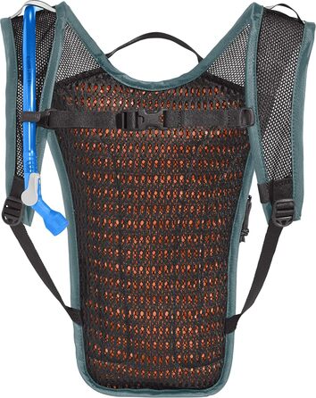 Велосипедний гідро-рюкзак CamelBak Hydrobak 1,4 л, алюміній/чорний, легкий питний рюкзак