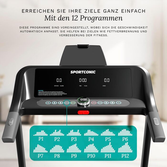 Бігова доріжка для дому з нахилом, Walking Pad, 1-14 км/год (T155) - Компактний та тихий, без килимка