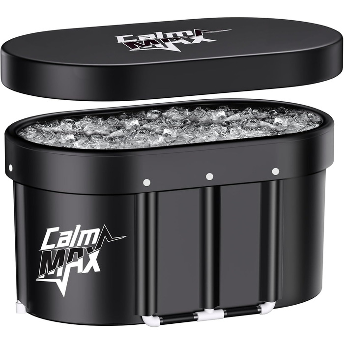 Ванна для криотерапії CalmMax Ovale - 450 л, переносний бак для холодної води, 5 шарів, 105 см, для спортсменів