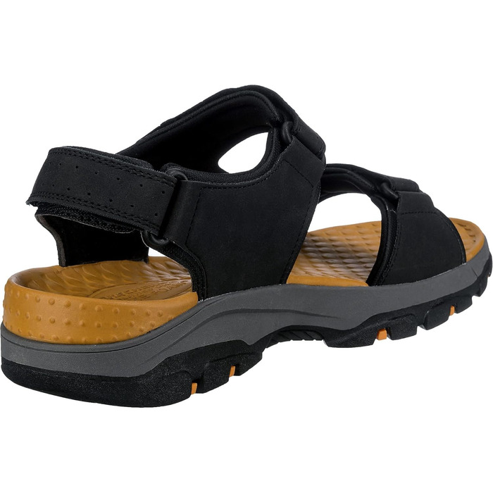 Чоловічі сандалі Skechers Tresmen Hirano 43 EU, чорні, синтетичні