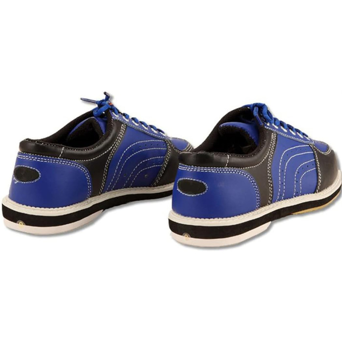 Жіночі дитячі дорослі боулінгові туфлі з шкіри, дихаючі, унісекс (41 EU, Blue Blau)