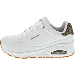 колір: білий durabuck leopard printed suede mesh tri