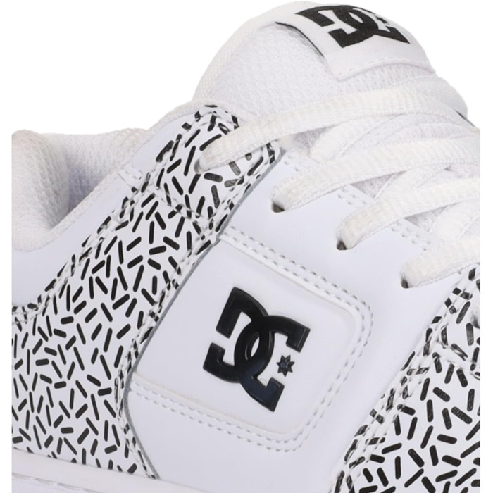 Кросівки DC Shoes Manteca для жінок, білі, чорні, рожеві, 42.5 EU