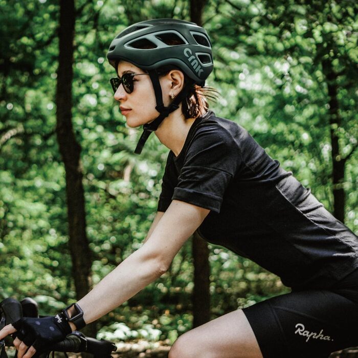 CRNK Veloce велосипедний шолом для дорослих, легкий, стильний, з вентиляцією, регульований, унісекс, для щоденного використання