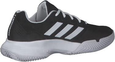 Жіночі тенісні кросівки Adidas Gamecourt 2w, 38 EU, чорний/білий
