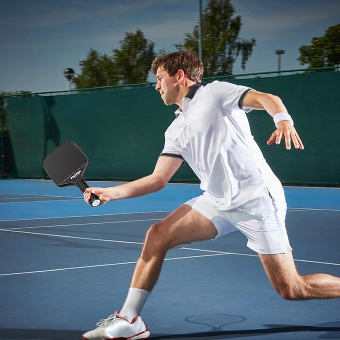 Професійний ракетковий пристрій для піклболу з вуглецевого волокна, 16 мм Power-PP серцевина, схвалений USAPA