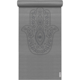 Йога-мат Yogistar Yogimat Basic Art Collection Hand of Fatima, графітовий