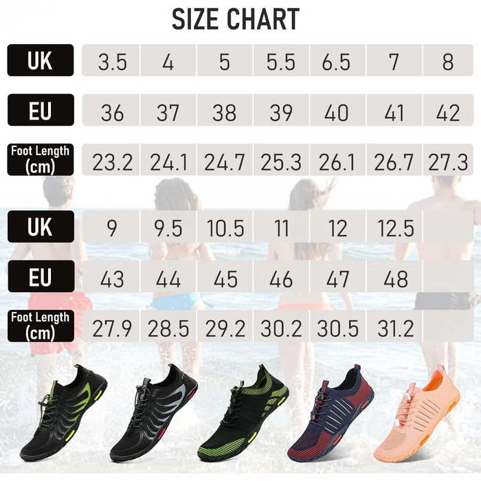 Взуття для плавання та відпочинку WateLves: шкарпетки для водних видів спорту, пляжу та басейну. Розмір 38 EU, фіолетовий