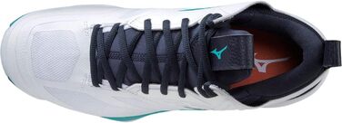 Кросівки Mizuno Wave Momentum 2 Mid - білі, сині, кераміка (EU 50)