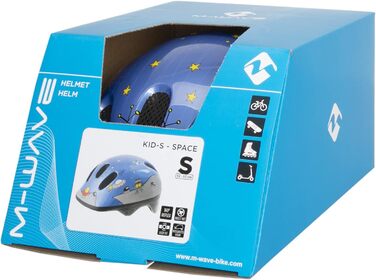 Дитячий велосипедний шолом M-Wave Kinder Space, захисний