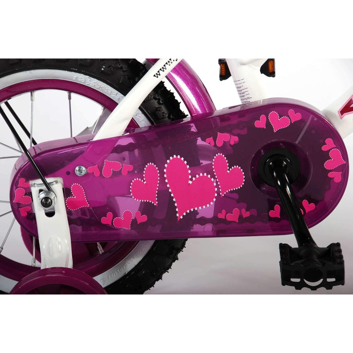Дитячий велосипед Yipeeh Heart Cruiser 12 дюймів