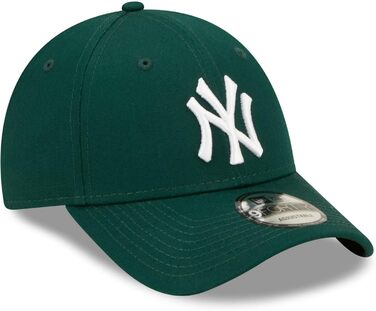 Кепка бейсболка New Era 9Forty Strapback New York Yankees темно-зелена