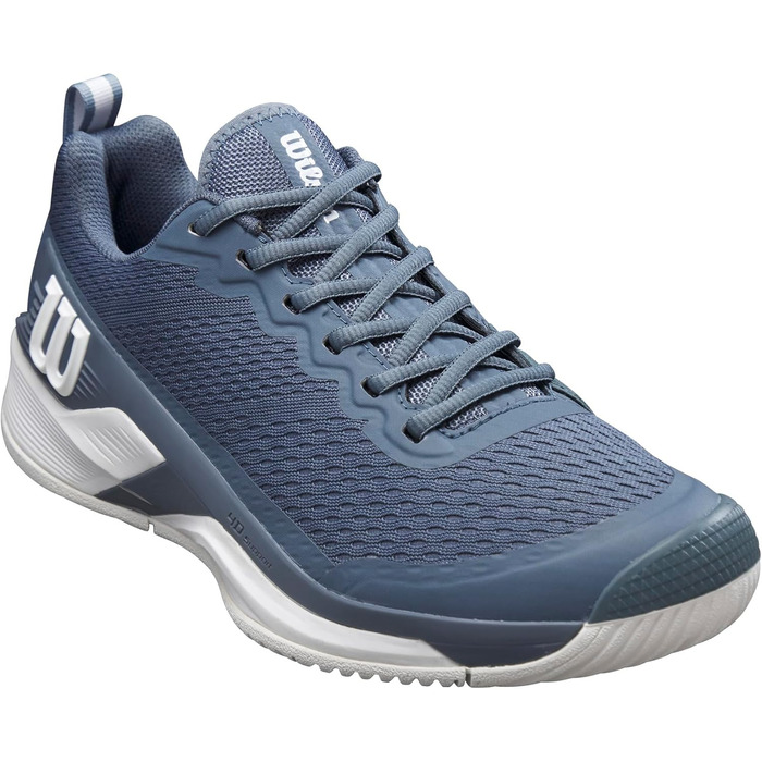 Тенісні кросівки Wilson Rush Pro 4.5 для чоловіків (46 2/3 EU, Синій/Білий)