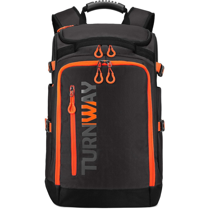 Сумка для сноуборду/лиж TurnWay | Для зберігання та транспортування спорядження, куртки, шолома, маски, рукавиць та аксесуарів. Колір: сіро-помаранчевий