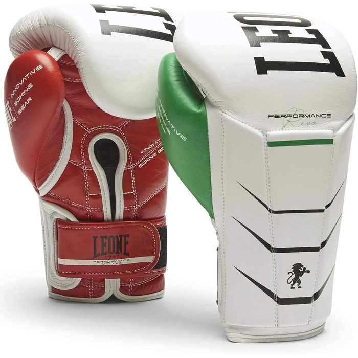 Боксерські рукавички LEONE 1947 Revo Performance 12oz білі