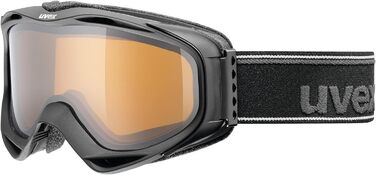 Лижна маска Uvex G.gl 300 Pola, поляризаційна, унісекс, чорна матова, універсальний розмір