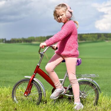Дитячий велосипедний сидіння – м'яке та водонепроникне, з антиковзким покриттям для хлопчиків/дівчаток. Підходить для велосипедів 12, 14, 16, 18, 20 дюймів. Чорний/Червоний колір (Квіткова лілія)