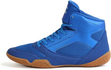 Чоловічі боксерські та спортивні черевики ZVC для боксу, фітнесу та пауерліфтингу (45 EU, Синій)