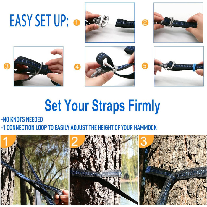 Гамак для кемпінгу OneWind з москітною сіткою, 3,35м, камуфляж