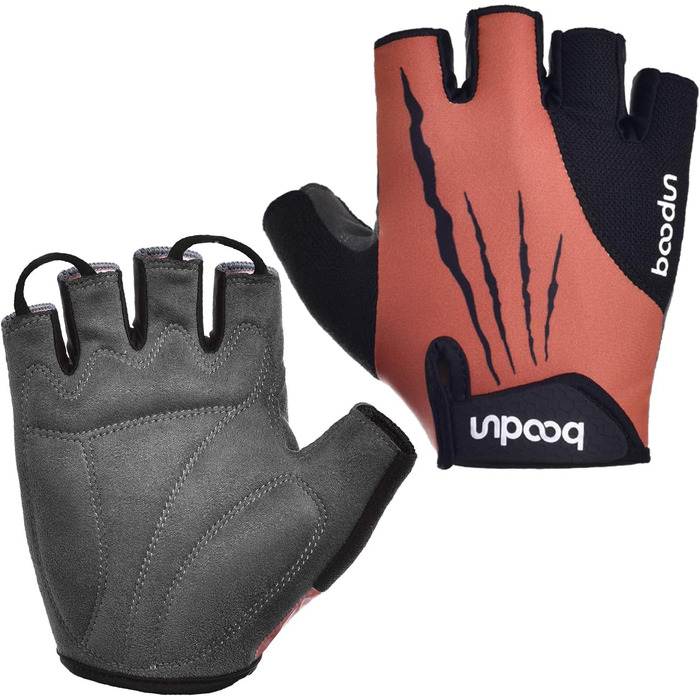 Велосипедні рукавички Radsport Kurz - короткі, напівпальцеві, для MTB, літні, червоні, розмір L