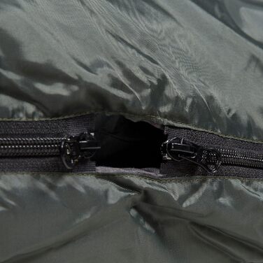 Сплячий мішок Trespass Catnap для дорослих, 3 сезони, водонепроникний (моховий колір)