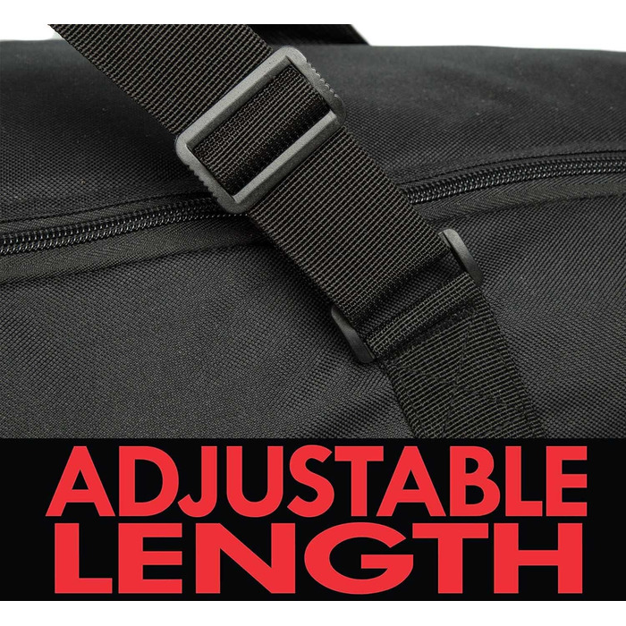 Чохол для сноуборду Gepolsterte: ідеальний для подорожей літаком, вміщує сноуборд, окуляри, рукавички, лижі, підходить для відпочинку на природі, кемпінгу. Розміри: 155 см та 165 см. Чорний, 165 см