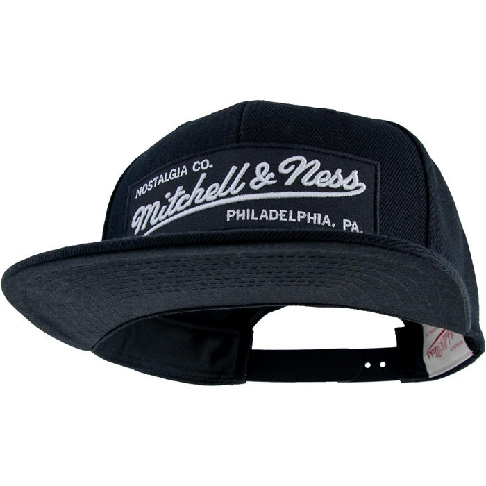 Кепка Mitchell & Ness 2 Tone Box Logo Snapback чорно-біла, універсальний розмір