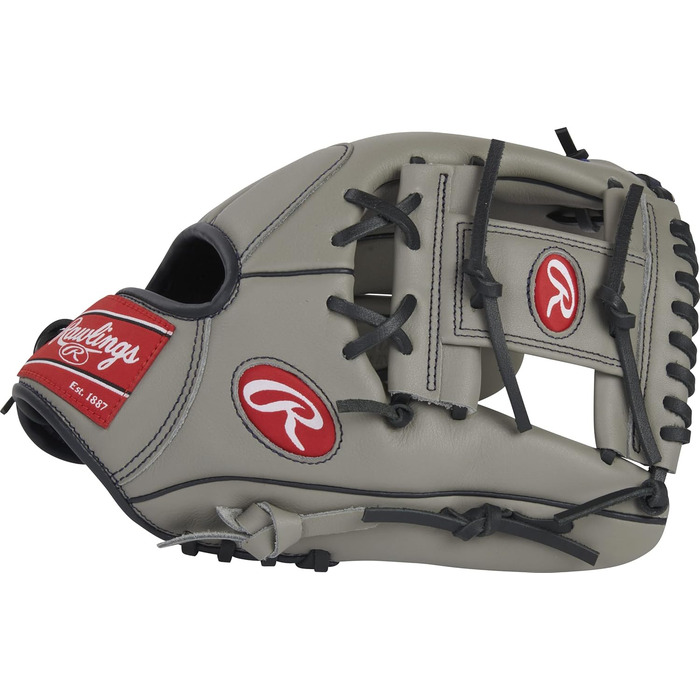 Рукавиця для бейсболу Rawlings Select Pro Lite Youth (11-12.5 дюймів) для інфілдера, права рука, сіра