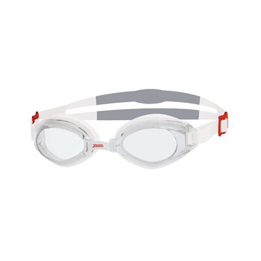 Окуляри для плавання Zoggs Endura Unisex (1 шт.) Білі/Червоні/Прозорі