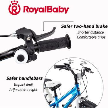 Дитячий велосипед Royal Baby BMX для хлопчиків і дівчаток, фрістайл