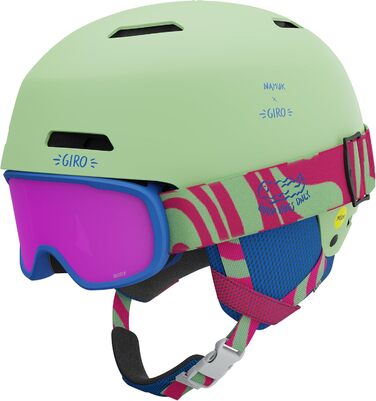 Шолом гірськолижний Giro Crue Lime Green - зимовий, для сноуборду та лиж