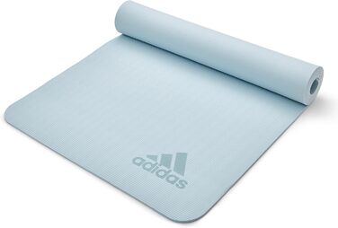 Преміум йога-мат adidas 5 мм – товстий, нековзкий, без ПВХ, для йоги та пілатесу, довговічний, комфортний