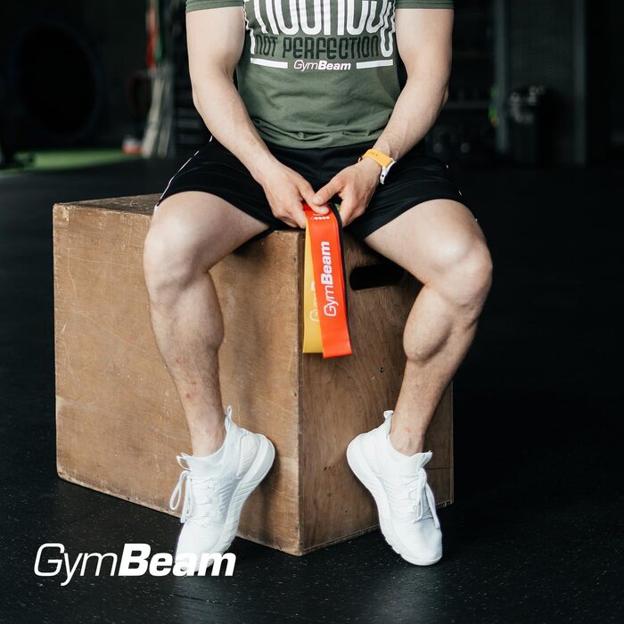 Набір гумових еспандерів GymBeam 5 шт. для фітнесу, йоги та пілатесу - різний рівень опору