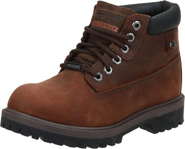 Черевики Skechers Sergeants Verdict 4442 DSCH, чоловічі, коричневі, водонепроникні, шкіра Crazyhorse