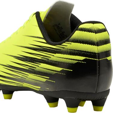 Кросівки футбольні PUMA Attacanto Firm для штучного ґрунту, білі/чорні, 44 EU, Yellow Alert