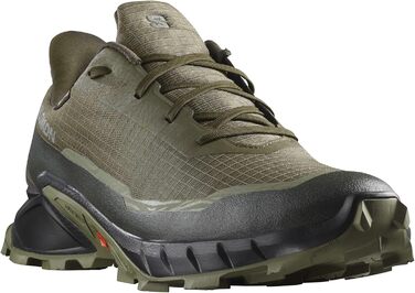 Кросівки для трейлраннінгу Salomon Alphacross 5 Gore-Tex, чоловічі, 46 2/3 EU, Olive Night/Black/Deep Lichen Green