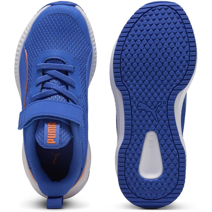 Дитячі кросівки PUMA Flyer 3 Ac+ Ps - блакитний/білий (32 EU)