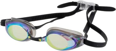 Окуляри для плавання Aquafeel Glide Mirror, дзеркальні, сріблясті/золотисті