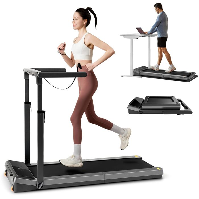 WalkingPad від KingSmith: біговий килимок для дому та офісу (Z1, P1, A1 Pro, Z3 Hybrid+, Z3 H+). Легкий, складаний, з LED-дисплеєм, керування через додаток, без монтажу. Макс. вантажопідйомність до 136 кг, швидкість до 10 км/год.