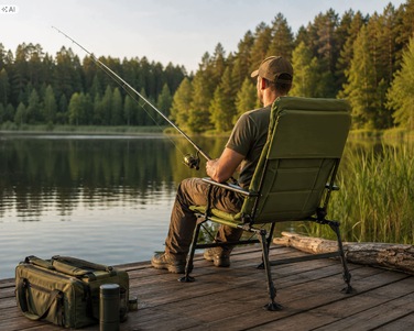 Крісло Gold Fisher Pro, зелене