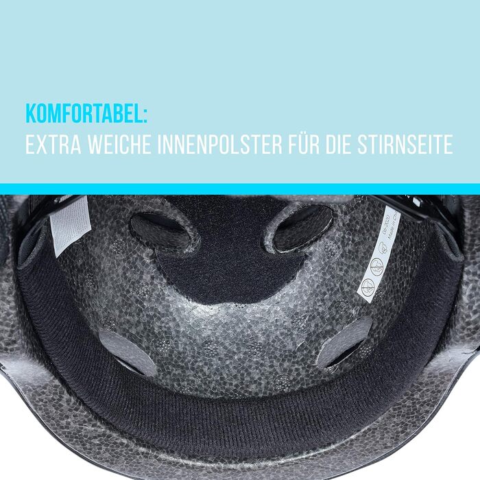 Шолом для скейтборду, самоката, BMX Apollo Bright Carbon, дитячий та дорослий, регульований, розмір L/XL (56-61 см)