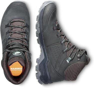 Черевики для трекінгу та хайкінгу Mammut Nova IV Mid LTH, жіночі (40 EU, Dark Steel Dark Jade)
