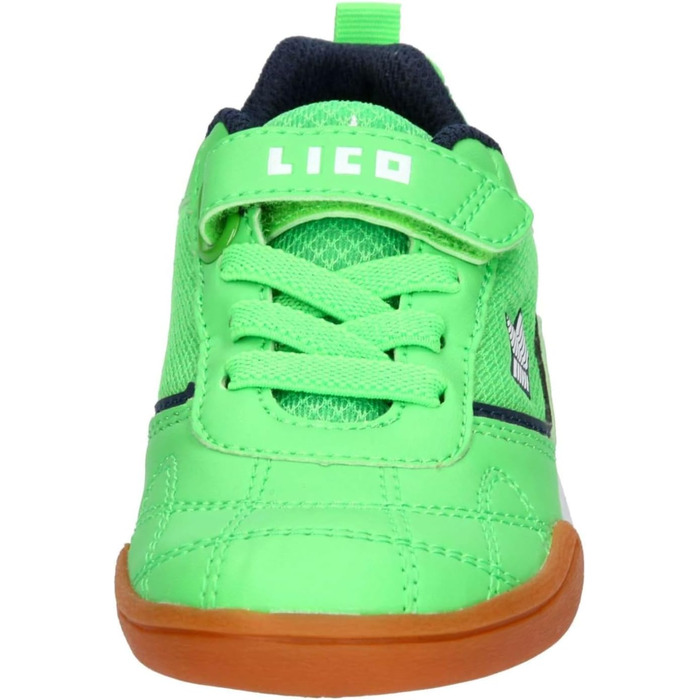 Дитячі спортивні зальні черевики Lico Sloan для занять спортом (28 EU, зелено-морські, білі)