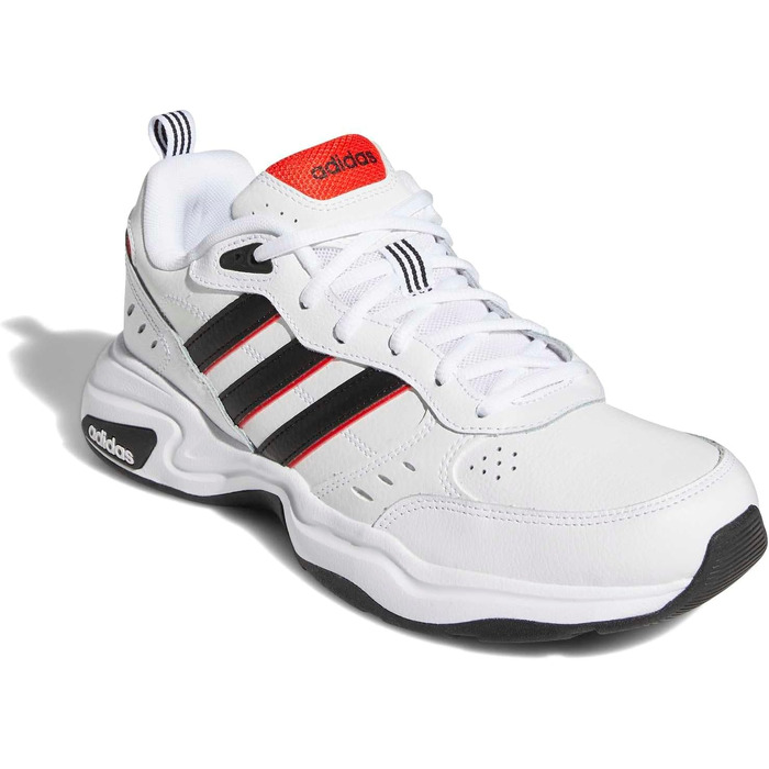 Чоловічі кросівки adidas Strutter — Білі з чорним та червоним (Cloud White/Core Black/Active Red), розмір 43 1/3 EU